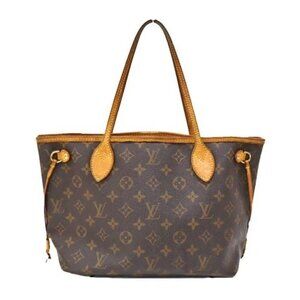 Louis Vuitton Neverfull Monogram Tote PM Brown Canvas